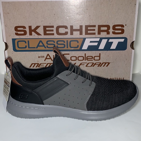 Skechers Men's Delson 3.0 Memory Foam Shoe - Picture 9 of 16